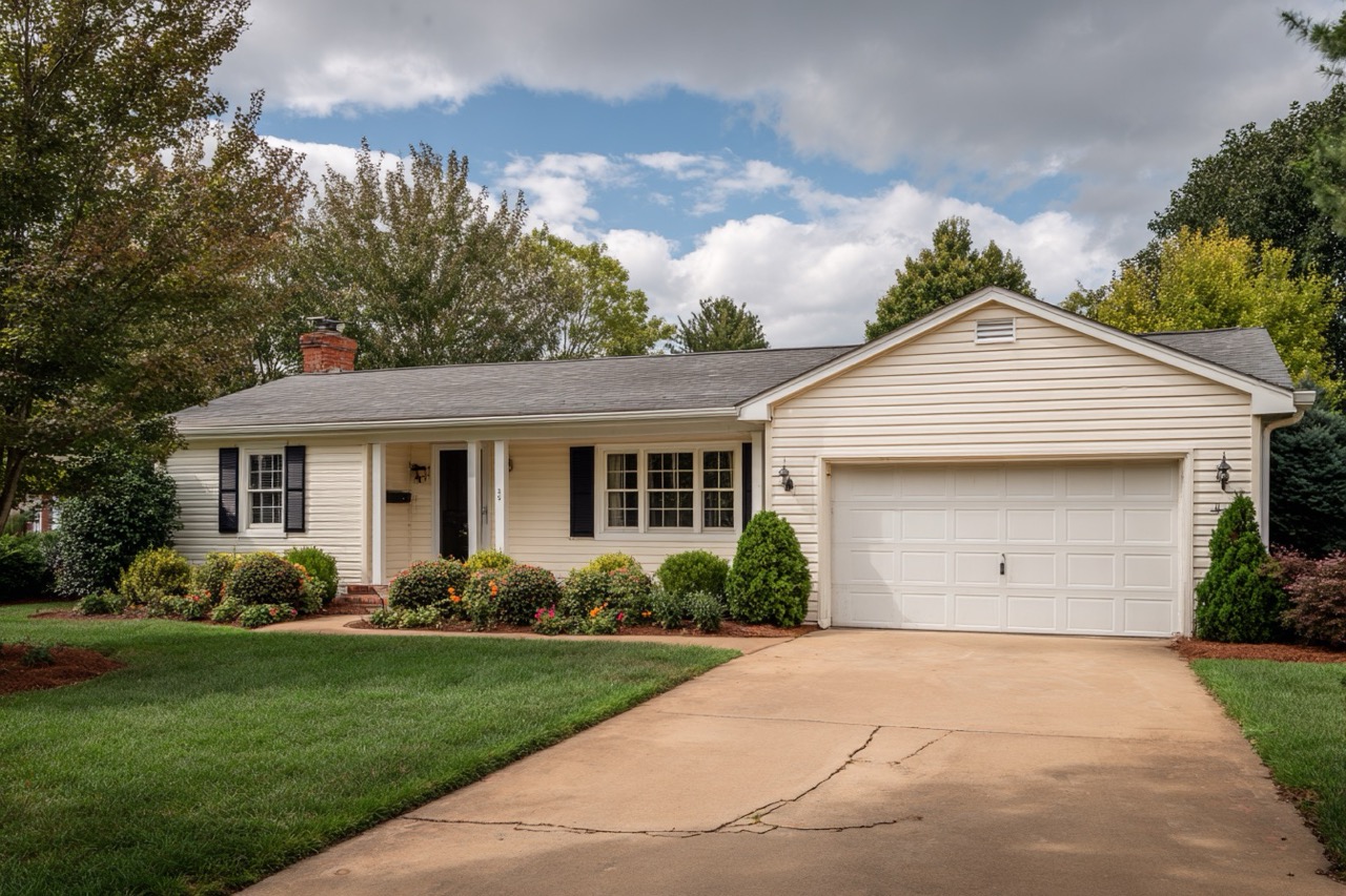 Suburban Virginia property illustrating capital gains tax considerations