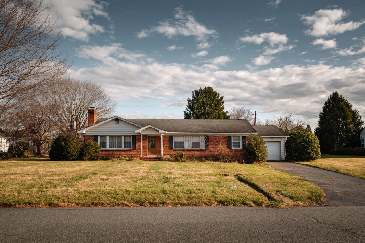 Virginia homeowner reviewing foreclosure documents and financial paperwork