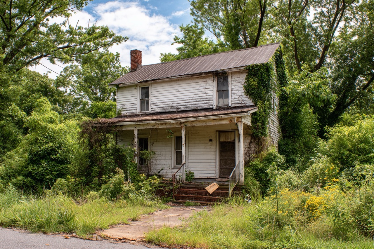 Neglected Virginia property suitable for investor purchase
