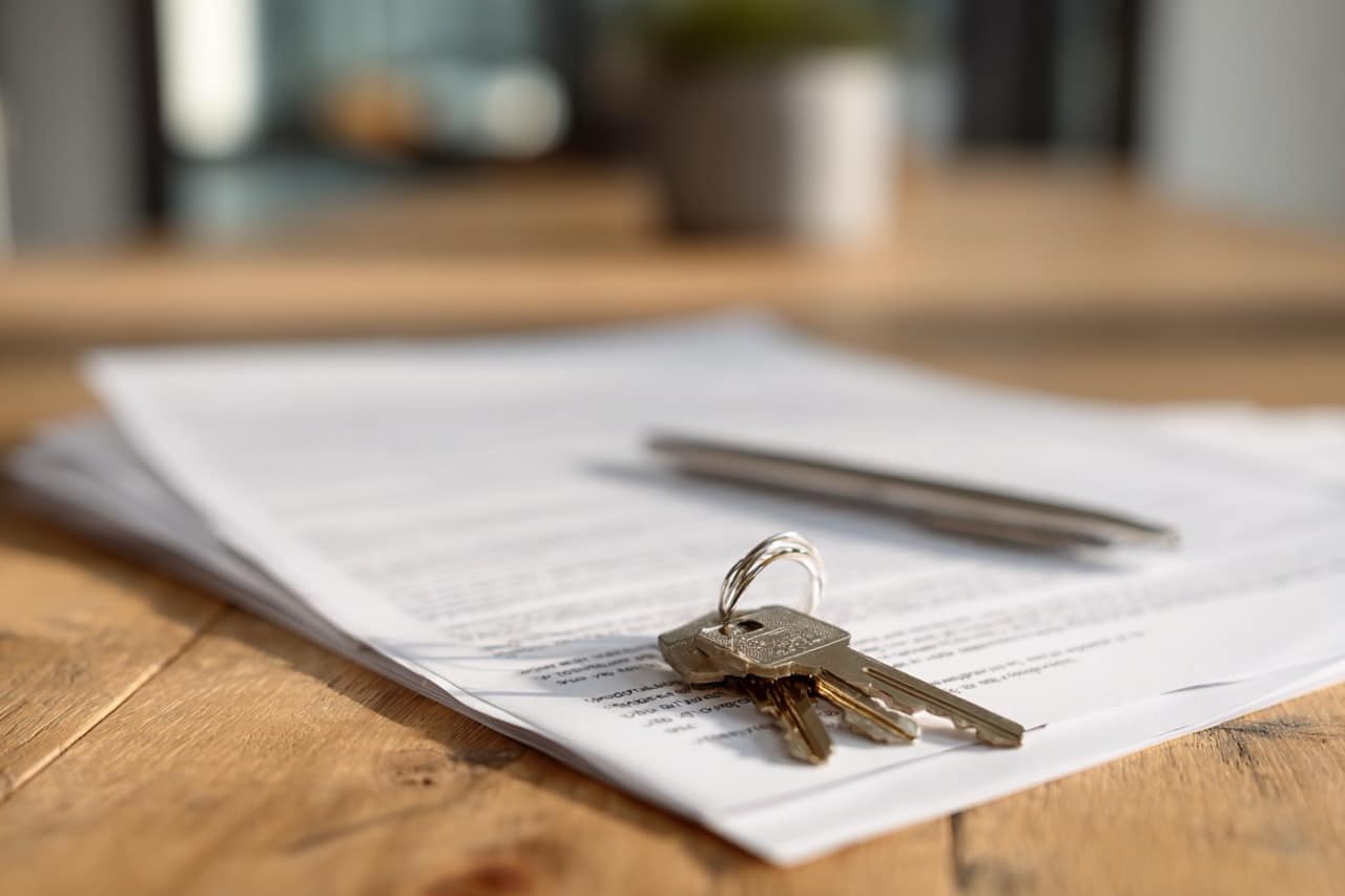 Real estate closing documents for Virginia home sale