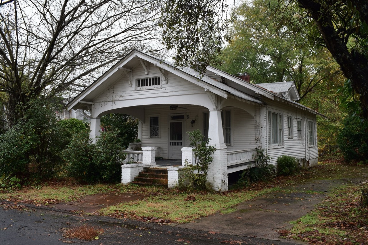 Virginia bungalow style home during marital property division